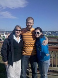 Liisa, David, and Katja